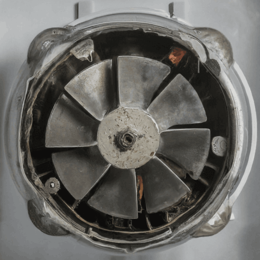 Faulty Evaporator Fan Motor
